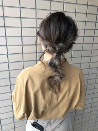 ヘアアレンジ キノシタ ナオユキのヘアスタイル
