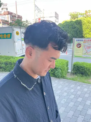 メンズ 髪質改善/艶カラー Hiroakiのヘアスタイル