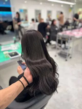 ロング カラー 大人っぽベージュ🤍 当日予約◎ヒロトのヘアスタイル