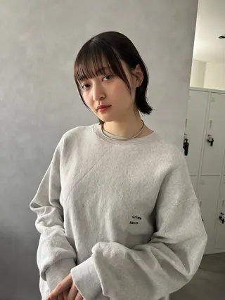 ミディアム カラー Hatsune 🐯レイヤーカットのヘアスタイル