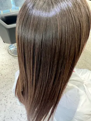 ロング ダブルカラー/派手髪 アンジのヘアスタイル