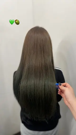 ロング 艶・暖色カラー/ メンズ/名駅/ユキハのヘアスタイル