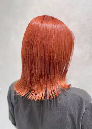 ミディアム カラー ✨️ハイトーン/ 艶髪/関澤敦人のヘアスタイル