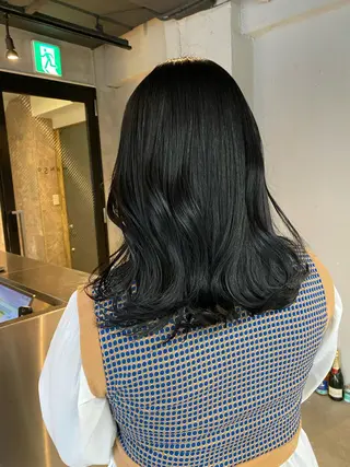 セミロング カラー 艶髪/髪質改善/ MONSO山本のヘアスタイル