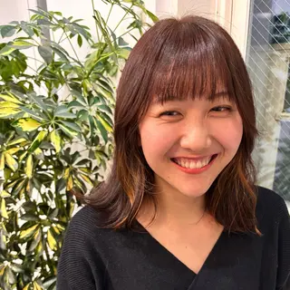 ミディアム Luca所属・Suzu🪽 大宮美容室のヘアスタイル