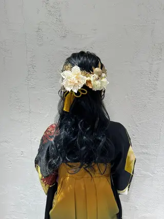 ヘアアレンジ 🍪ﾖｼｲﾊﾙﾈ🍪 ﾗﾍﾞﾝﾀﾞｰｶﾗｰのヘアスタイル