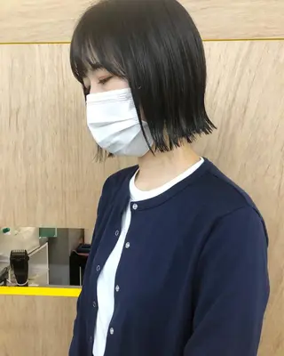 ショート ヘアアレンジ ボブ/ミニボブ/ 立河今日子のヘアスタイル