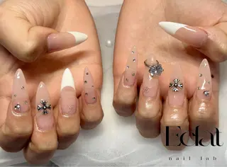 ロング ネイルラボEclat RINAのネイルデザイン
