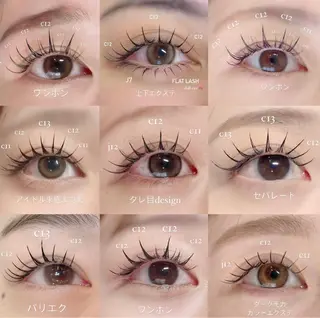 マツエク・マツパ kico.coサロン 池袋ニ丁目店のマツエク・マツパデザイン