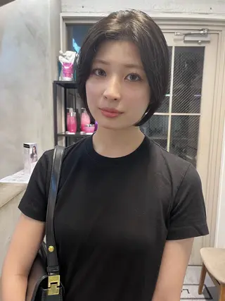 ショート カラー ヨシダ トモキのヘアスタイル