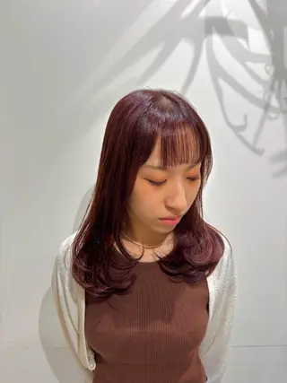 カラー hair &eye あおいのヘアスタイル