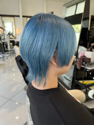 ショート 【ハイトーンカラー 🌈】小野隼広のヘアスタイル