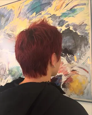 カラー メンズ ooit所属・ooitヨシダ ミナミのヘアスタイル