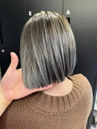 ミディアム カラー olino 【オリノ】西田辺のヘアスタイル