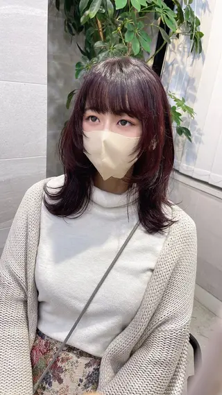 セミロング ガレリアエレガンテ栄店所属・ウルフカット/ ハッシュカット/山路のヘアスタイル