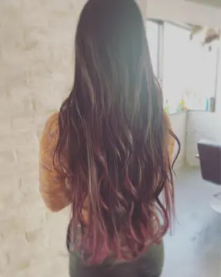 ロング カラー Calenda/ パーソナル美髪サロンのヘアスタイル