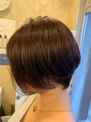 ショート カラー 勅使河原 裕生 Fiora大森のヘアスタイル