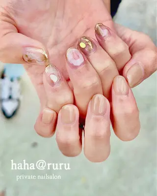 ネイル haha@ ruruのネイルデザイン