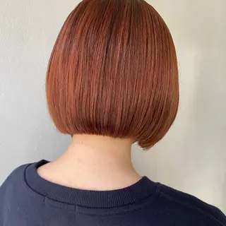 ミディアム カラー 舟橋 りんかのヘアスタイル