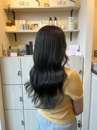 セミロング カラー Uni.所属・ㅤㅤㅤㅤㅤ chikaのヘアスタイル