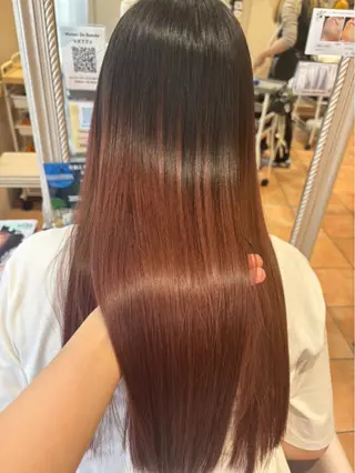 ロング 廣田 和奏のヘアスタイル