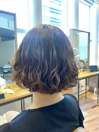 ショート ❤️パーマ美容師✂︎ 井口美緒のヘアスタイル