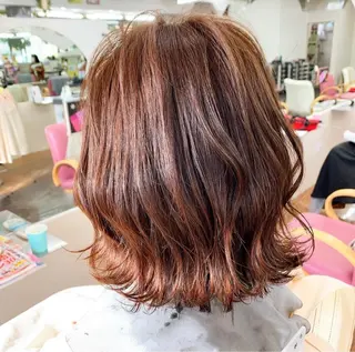 ミディアム 那須 颯太のヘアスタイル