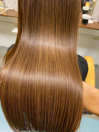 ロング カラー 【髪質改善】に特化 オリーブオイルクラブのヘアスタイル