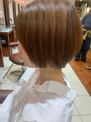 ショート 中川 湖稀のヘアスタイル