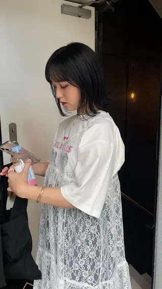 ミディアム カラー 原宿/ケパーマ 🧺ユウマのヘアスタイル