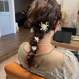 ロング HARE 川崎晴佳のヘアスタイル