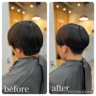 メンズ Aguhair milo森山知幸のヘアスタイル