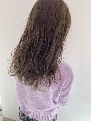 ロング カラー 新井 広之のヘアスタイル