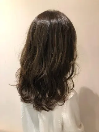 ミディアム 韓国ヘア♡おくれ毛♡ ボブ♡sayakaのヘアスタイル