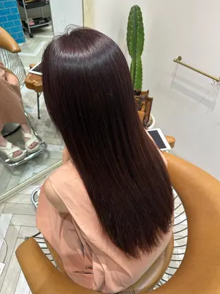 ロング カラー 髪質改善サロン Sea shinjuku所属・🫧韓国ミディアム カット🫧/ナナミのヘアスタイル