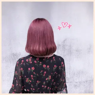 ミディアム カラー 🎀入谷、鶯谷🎀 ULTOWAババのヘアスタイル
