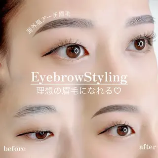 アイブロウ WHITEEYE堺東 店長/藁粥　明の眉毛・アイブロウイメージ