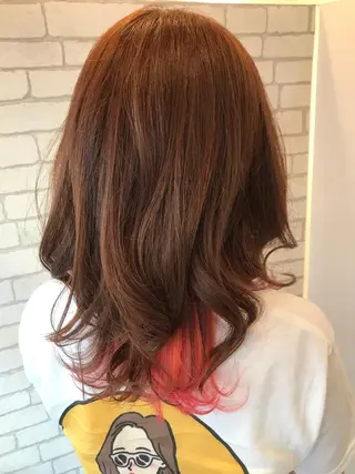 セミロング 🌕艶髪hair高野 竜🌕のヘアスタイル
