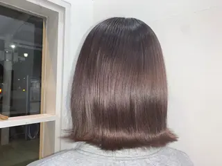 ミディアム カラー パーマ ヘアアレンジ メンズ キッズ ネイル マツエク・マツパ アイブロウ 🤍韓国風/艶髪🤍 鳥越美羽のヘアスタイル