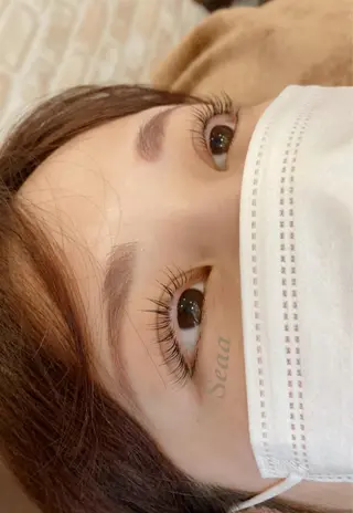 マツエク・マツパ ✨仙台南✨ベガロポリス2階❣️アイラッシュSeaa所属・アイラッシュ Seaa  おおつきのマツエク・マツパデザイン