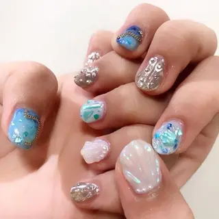 ネイル AOI✩⡱ y2kネイルのネイルデザイン