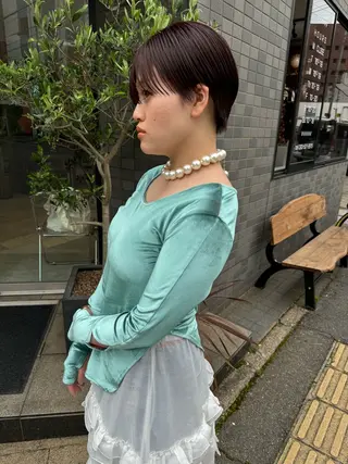 ショート (h)wim ウィムのヘアスタイル