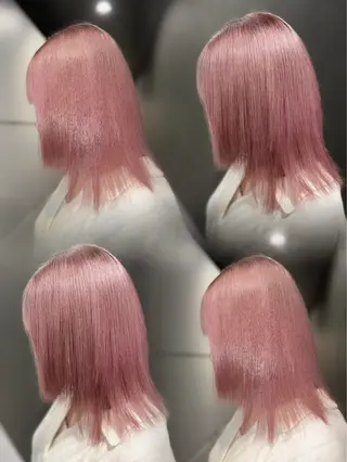 ミディアム ⠀ CHURAのヘアスタイル