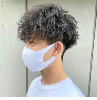 パーマ 新地 咲綾のヘアスタイル