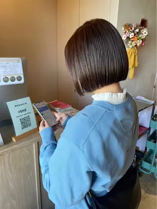 ショート 極上髪質改善 宮内開星のヘアスタイル