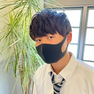 メンズ 🫧髪質改善•艶カラ ー特化🫧谷奥甲太のヘアスタイル