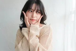 ミディアム 【ROSSO】 SHUHEIのヘアスタイル