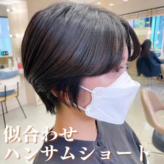 ショート カラー 🌺ウルフカット職人 新垣渚🐺のヘアスタイル