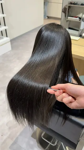 ロング FURUSHO 栄店所属・艶髪縮毛矯正 /中山なかやまのヘアスタイル