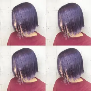 ショート カラー 韓・中華美女ヘア 🇰🇷×🇨🇳のヘアスタイル